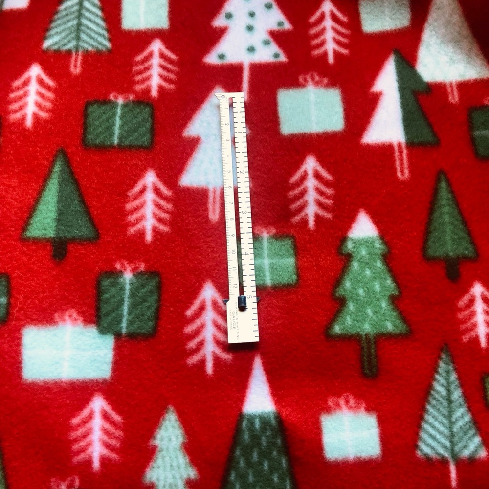 Christmas Blanket Double Reversible Blanket Throw Large 50”x57” Hard to Find